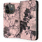 Rose Quartz Floral iPhone 15 Pro Folio Case